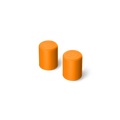 Magnetic Straw Cover | Clementine | 2-Pack