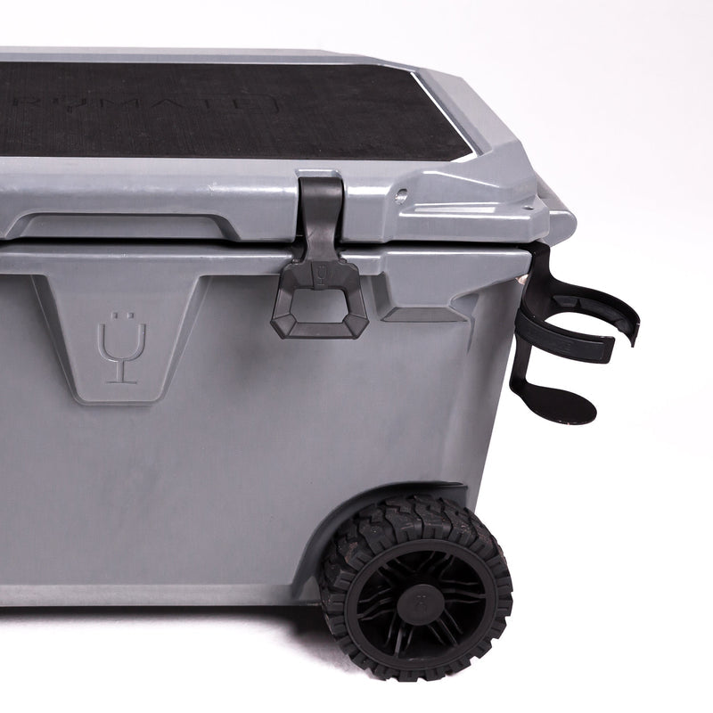 BrüTank 55-Quart Double Drink Holder Cooler Bundle | Ice White