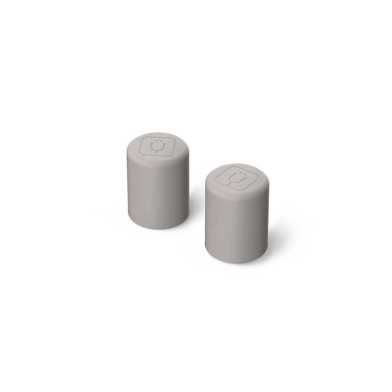 Magnetic Straw Cover | Mocha | 2-Pack