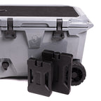 BrüTank 55-Quart Double Drink Holder Cooler Bundle | Ice White