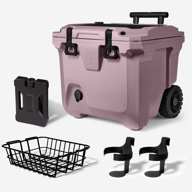 BrüTank 35-Quart Ultimate Day Trip Cooler Bundle | Lilac Dusk
