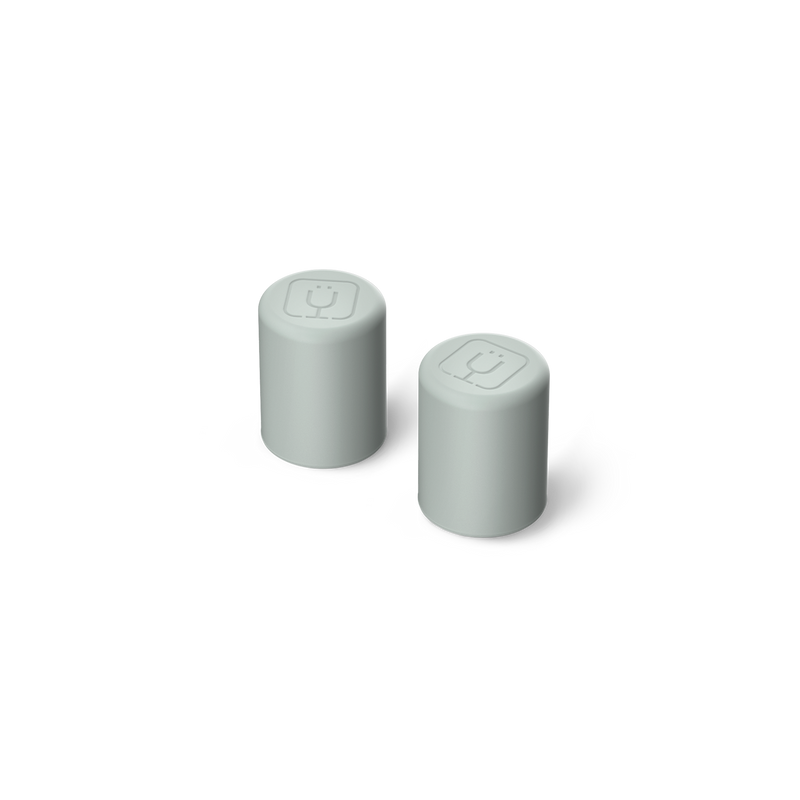 Magnetic Straw Cover | Sage | 2-Pack